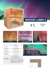 Indoor Traditional Sauna - Lumin Collection